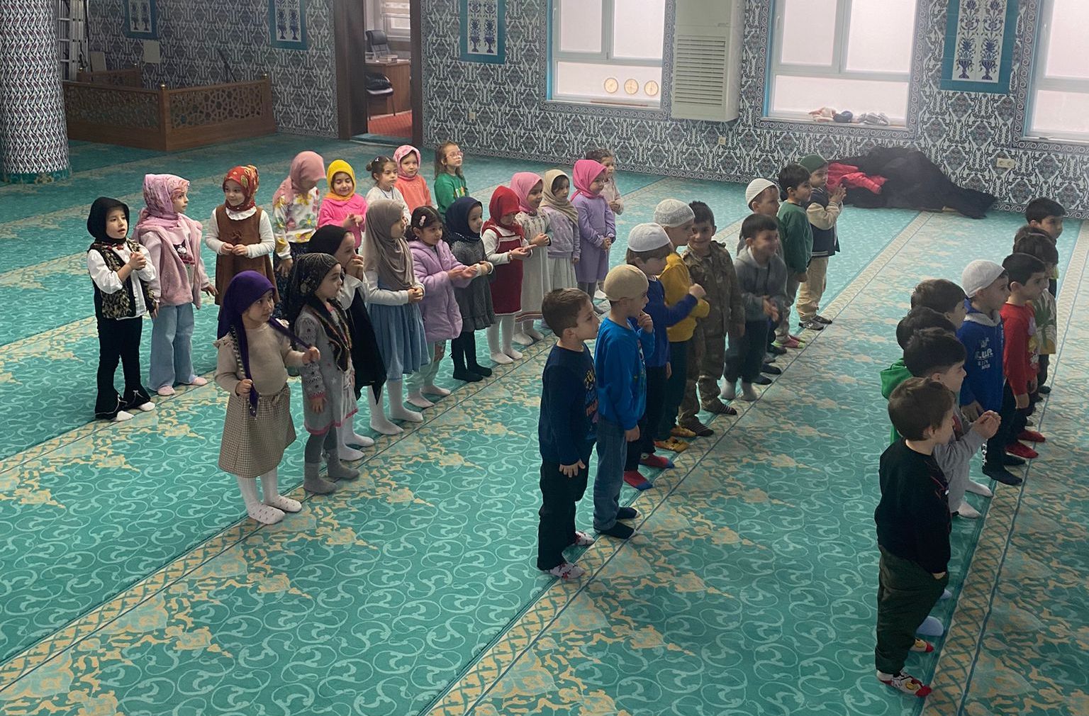 Anafartalar 4-6 Yaş Kur’an Kursunda "İlk Namazım" Heyecanı ilk namaz unye3