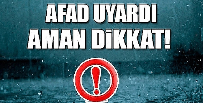ORDU AFAD UYARDI: Çığ ve Heyelan Riski Artıyor!