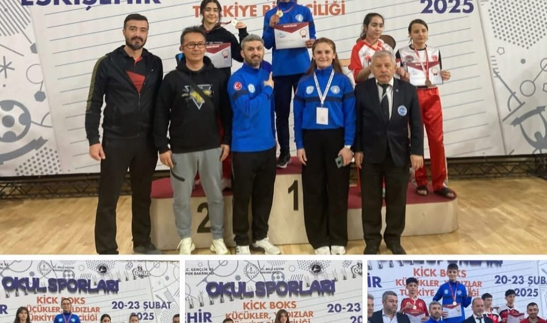 ORDULU KİCK BOKSÇULAR TÜRKİYE ŞAMPİYONASI’NDAN MADALYALARLA DÖNDÜ