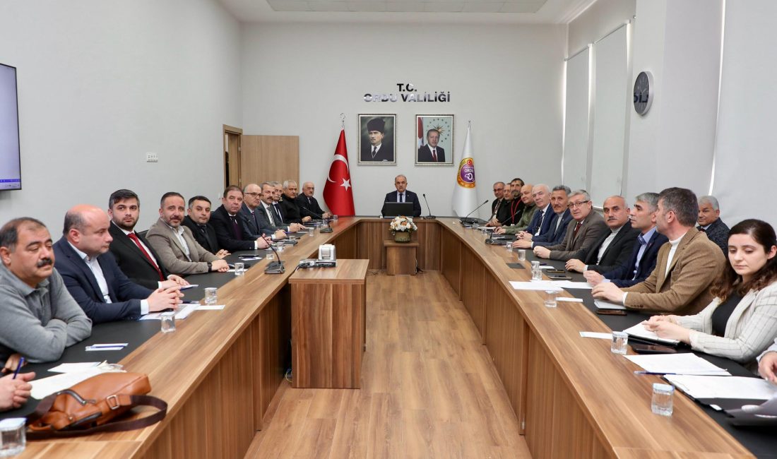 İl Hayvanları Koruma Kurulu Toplantısı, Vali Erol’un Başkanlığında Yapıldı