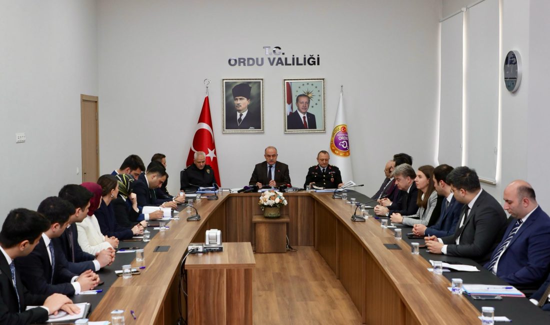 
2025 Yılı Ocak Ayı Güvenlik, Asayiş ve Trafik Durumu Değerlendirildi