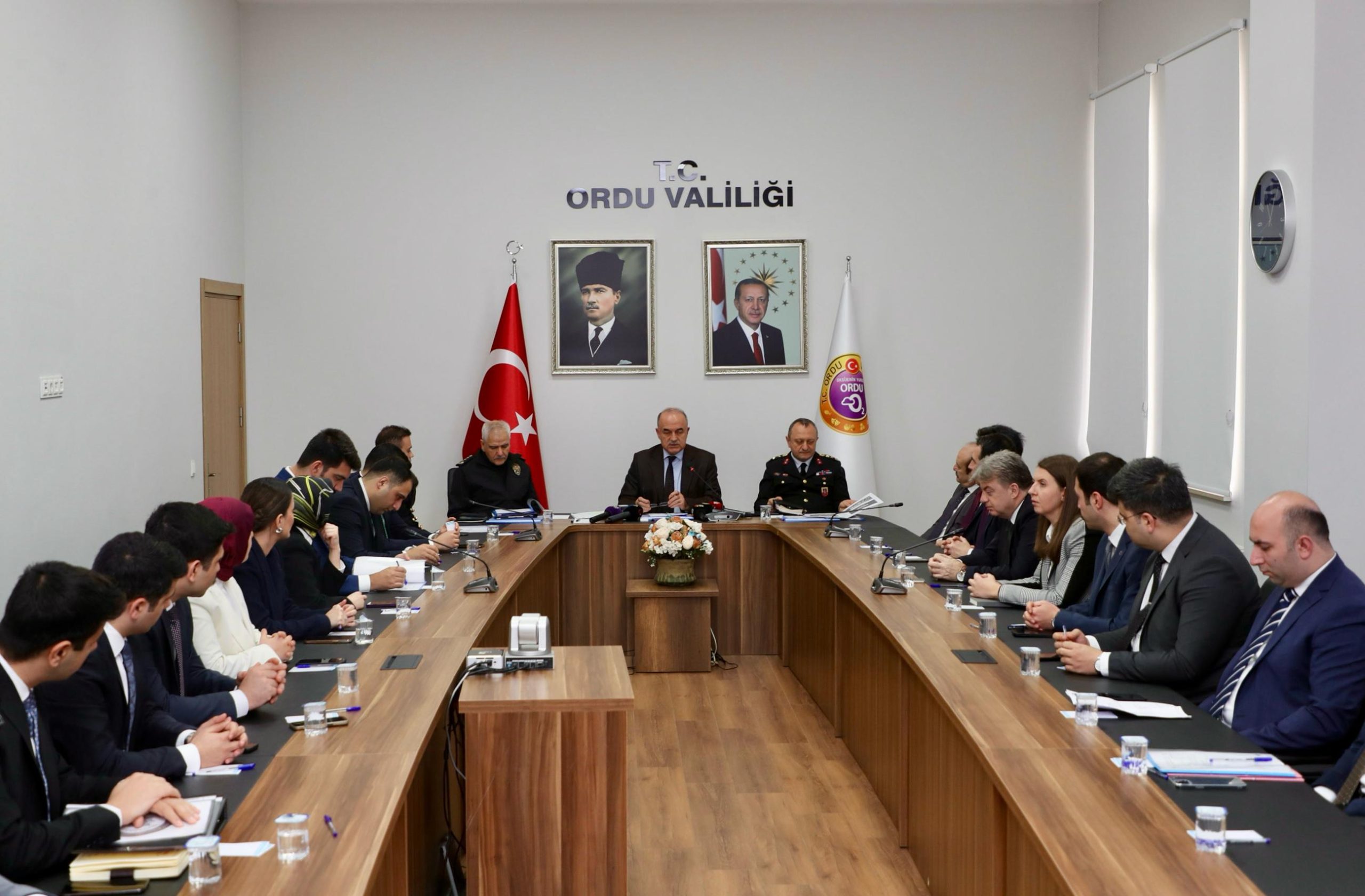 2025 Yılı Ocak Ayı Güvenlik, Asayiş ve Trafik Durumu Değerlendirildi ordu valisi scaled