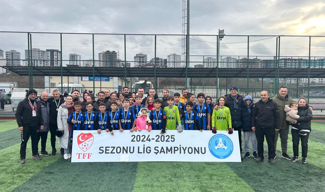 Bir hafta önce U16 liginde şampiyon olan Ünye Futbol Kulübü