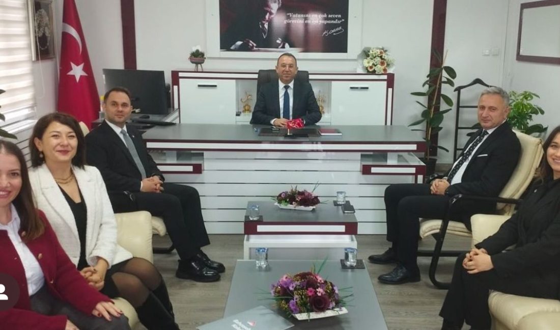 Ünye Bahçeşehir Koleji’nden İlçe Milli Eğitim Müdürü Murtaza Alan’a Ziyaret