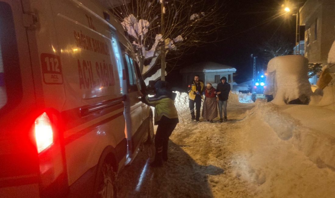 Ünye Belediyesi, Gece Yarısı Operasyonuyla 82 Yaşındaki Hastayı Kurtardı