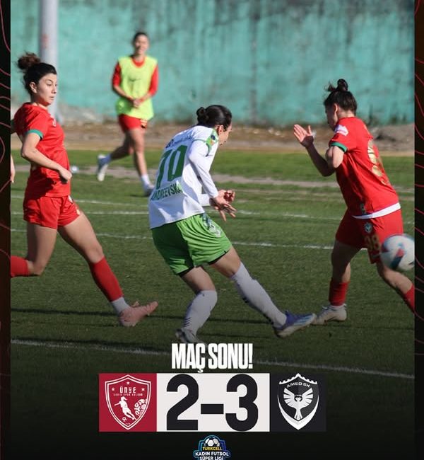 Ünye Kadın Futbol Kulübü, Sahasında Amed SK'ye Mağlup Oldu