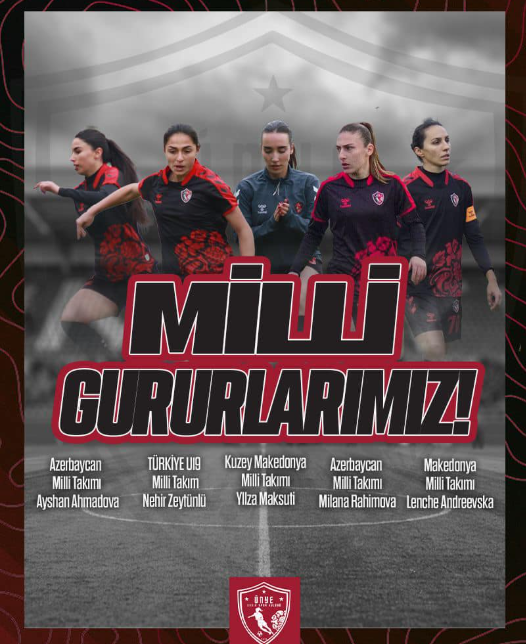 Ünye Kadın Spor Kulübü’nün Milli Gururu!