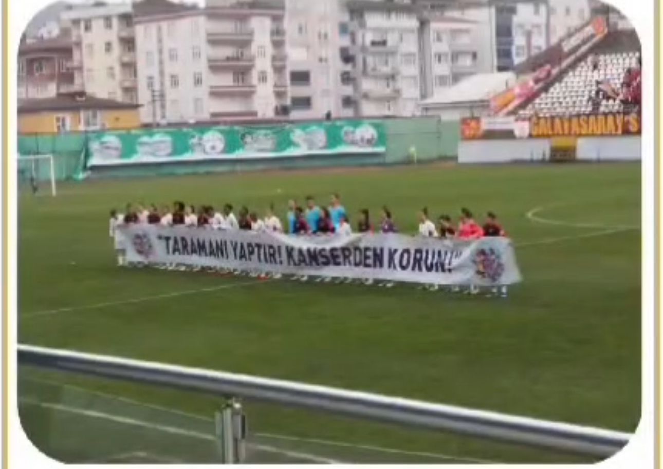 SERVİKS KANSERİNE KARŞI SAHADAYIZ! unye ketem