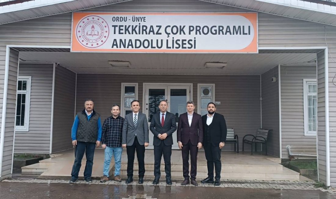 İlçe Milli Eğitim Müdürü Tekkiraz Okullarını Ziyaret Etti