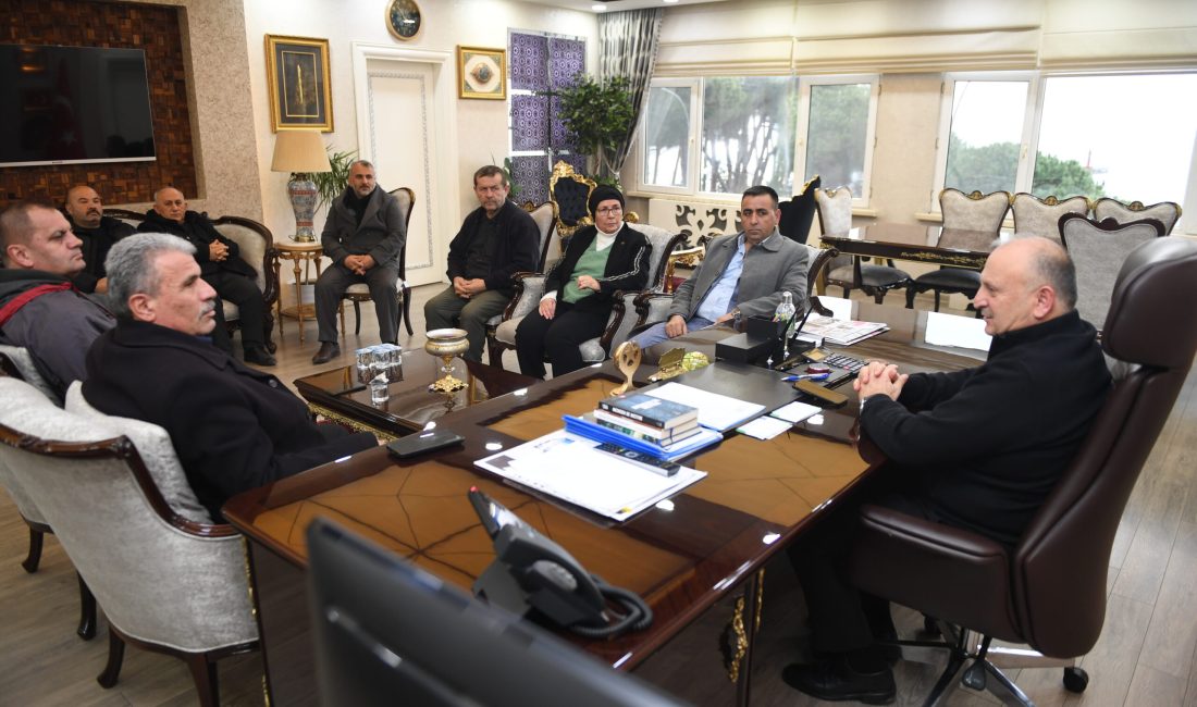 BAŞKAN TAVLI MUHTARLARLA İSTİŞARE ETTİ