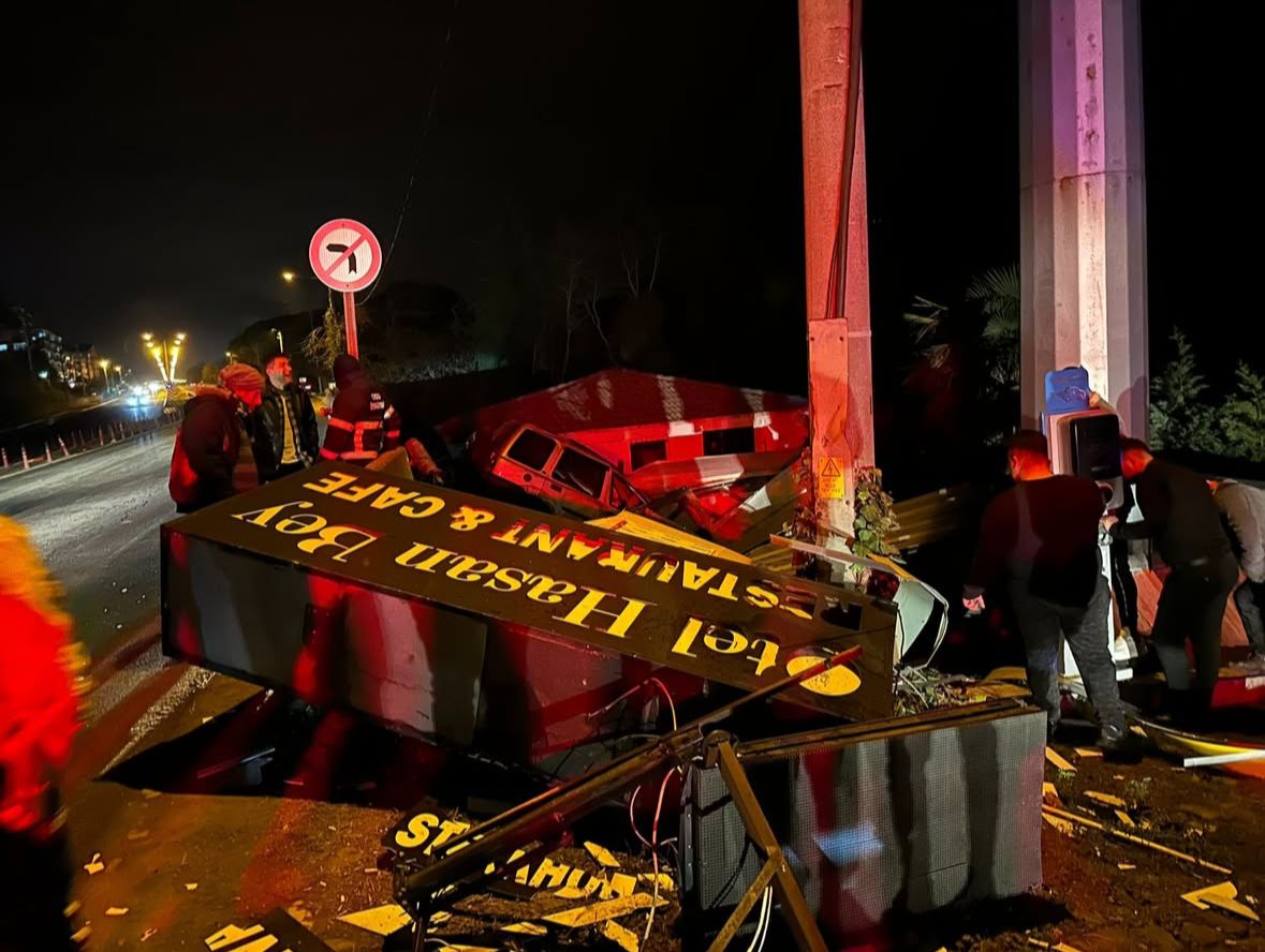 unye trafik kazasi