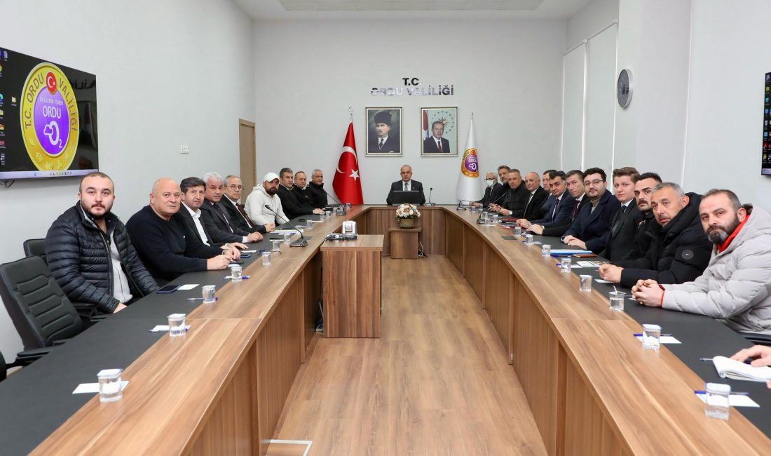 İl Spor Güvenlik Kurulu Toplantısı, Vali Erol’un Başkanlığında Yapıldı