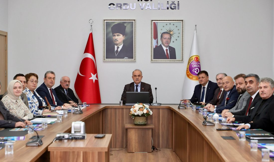 “Ordu Turizm Çalıştayı Projesi”nin Hazırlık Toplantısı Yapıldı