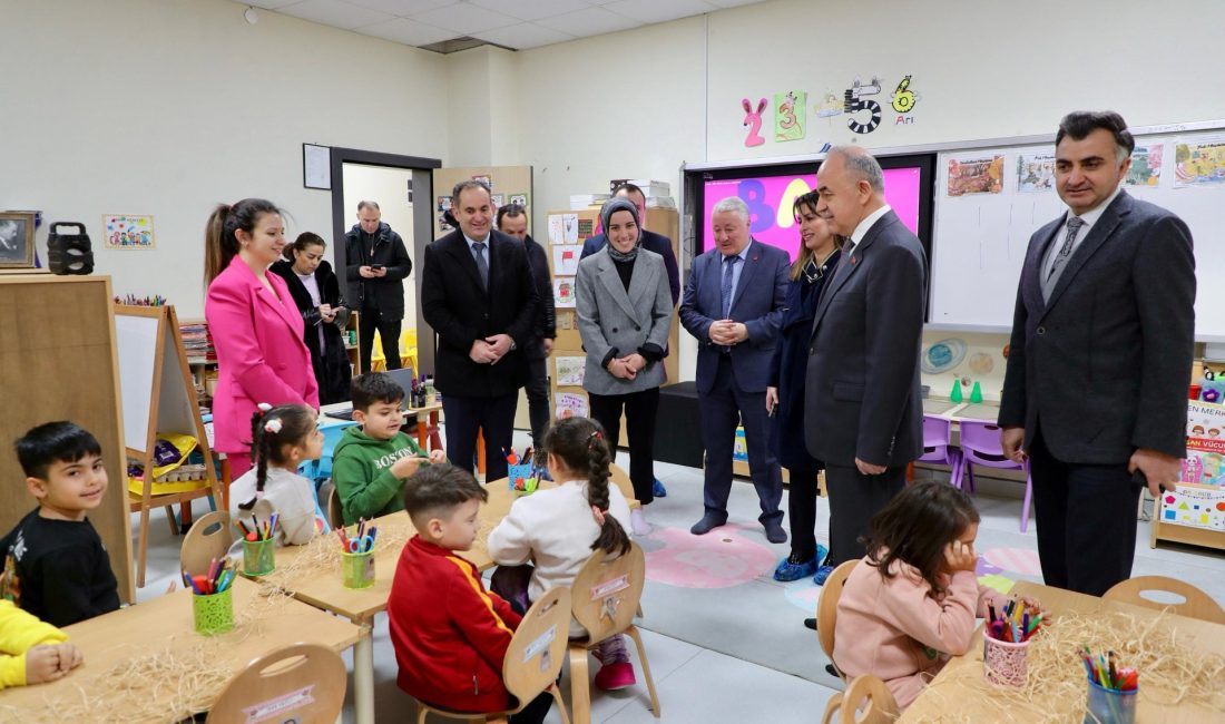 Vali Erol, Gölköy İlçesindeki Eğitim Yatırımlarını İnceledi