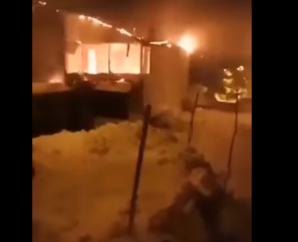 Perşembe'deYangın: Ev Kullanılamaz Hale Geldi yangin