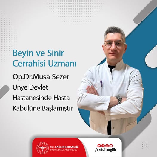 Op. Dr. Musa Sezer, Ünye Devlet Hastanesi’nde Göreve Başladı UNYE DEVLET HASTANESI 3