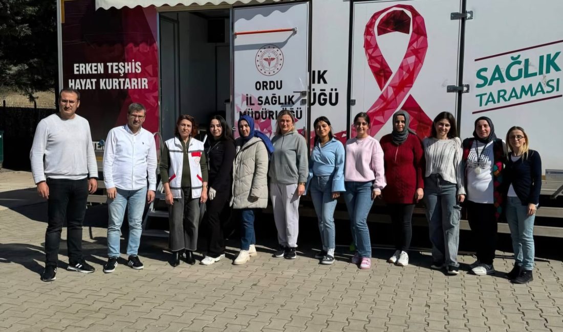 Fatsa İlçe Sağlık Müdürlüğü’nden Kanser Tarama Çalışmaları 
