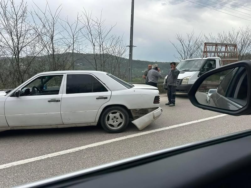 Fatsa-Aybastı Karayolu'nda Korkutan Kaza! fatsa trafik kazasi 8
