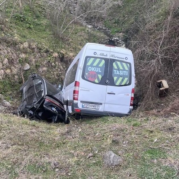 İkizce'de Trafik Kazası ikizce de kaza