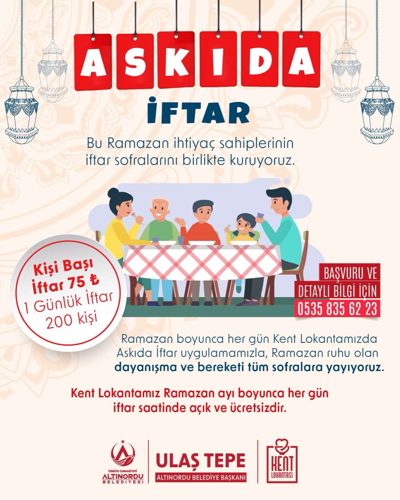 Kent Lokantası Ramazan'da Ücretsiz kent lokantasinda iftar ucretsiz