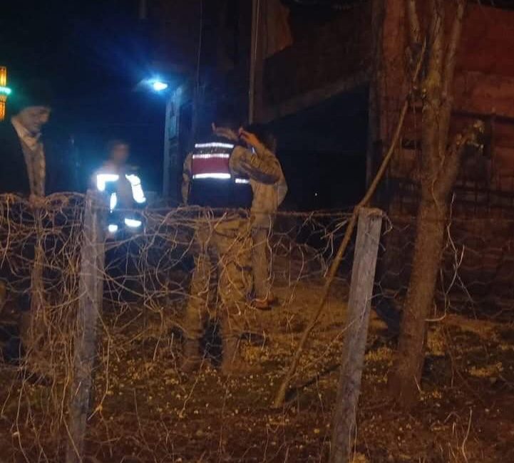 Kumru Yenidivan Mahallesi'nde Korkutan Yangın!