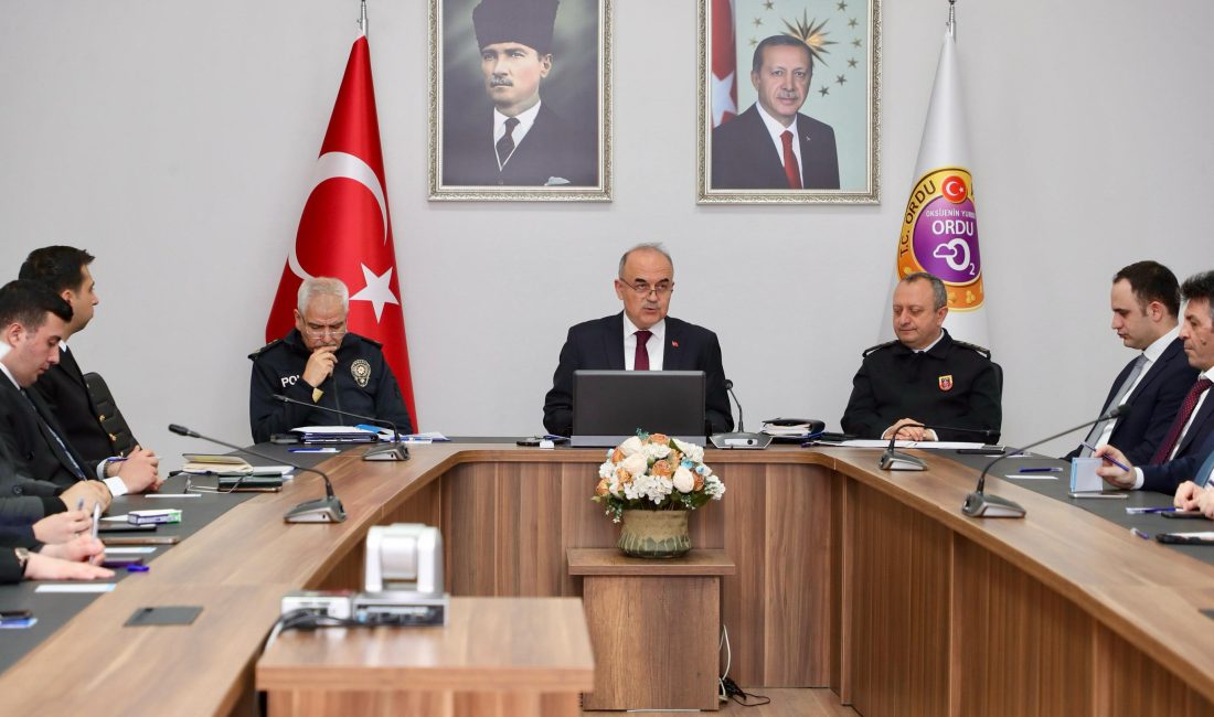 İl Güvenlik ve Asayiş Koordinasyon Toplantısı
