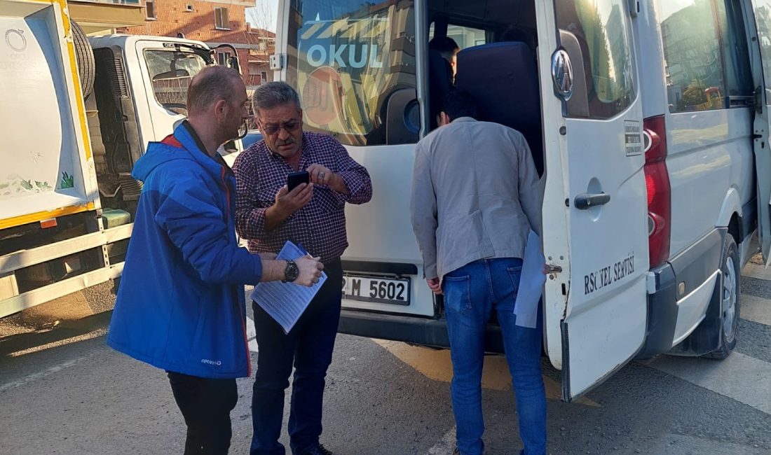 Eğitim kurumlarına güvenli erişimin sağlanması amacıyla okul servis araçlarına yönelik