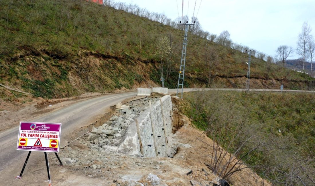 GÜRGENTEPE İLÇESİNDE BAŞLATILAN TAŞ DUVAR ÇALIŞMASI TAMAMLANDI