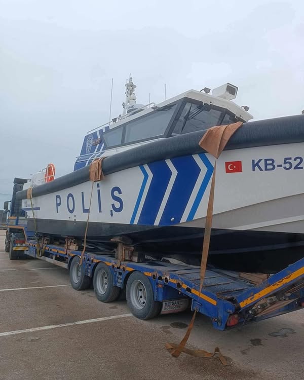 Ordu’da Polis Deniz Botu Göreve Başladı ordu polis deniz botu