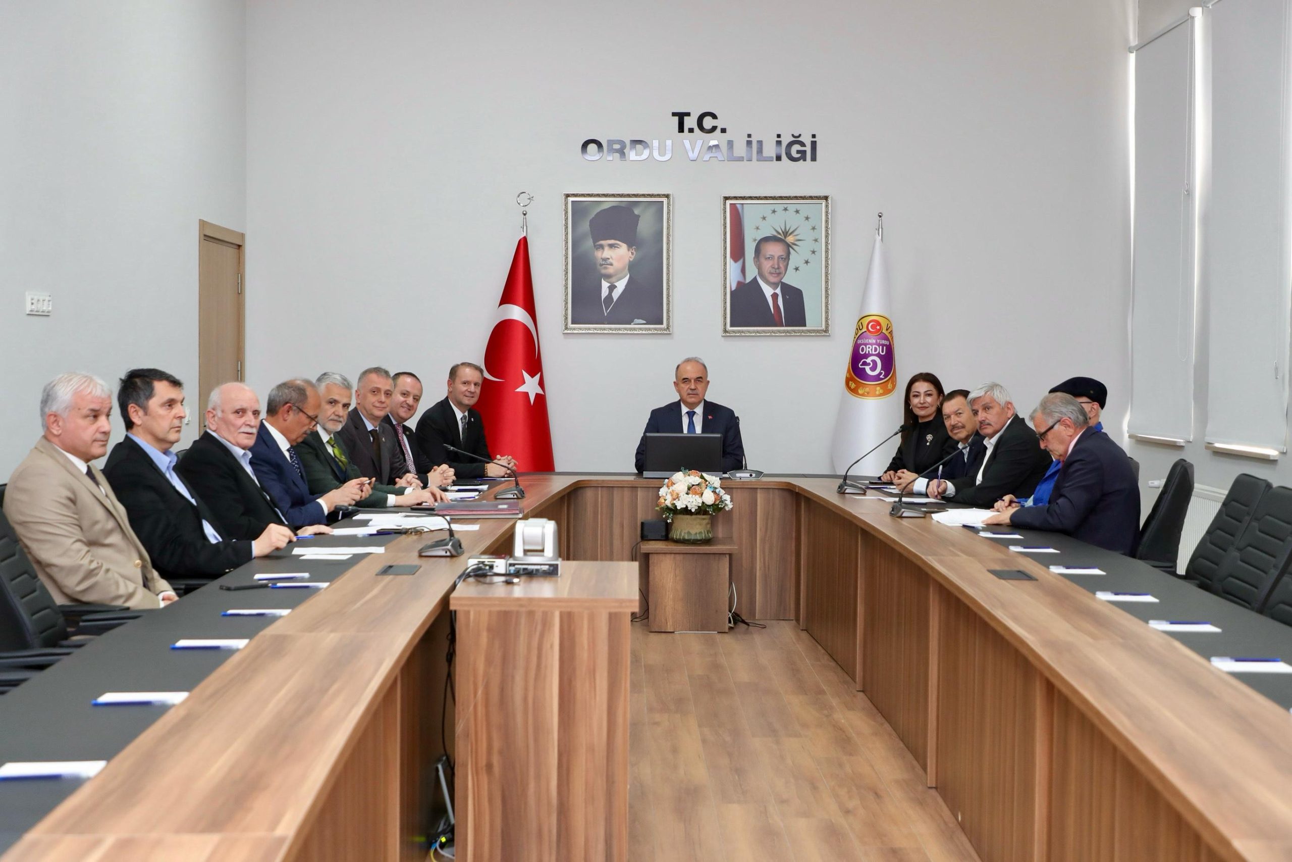 Eğitim Kültür ve Sağlık Hizmetleri Vakfı Mütevelli Heyeti Toplantısı Yapıldı ordu valiligi toplanti scaled