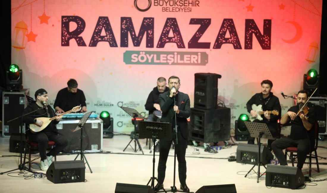 Ordu Büyükşehir Belediyesi’nin Ramazan ayı etkinlikleri kapsamında Ordulularla buluşan Umut