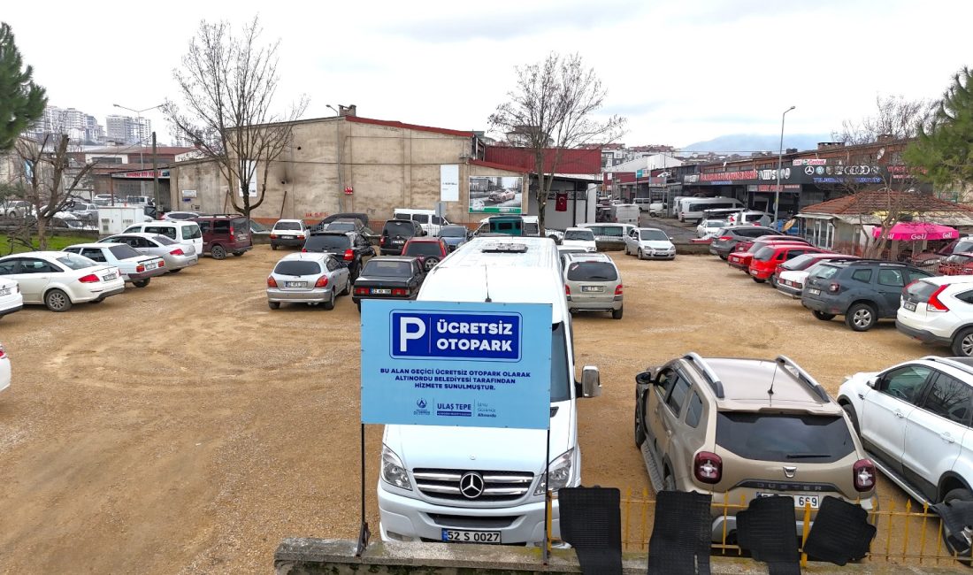 Altınordu Belediyesi ile otopark sorunlarına çözüm üretiliyor