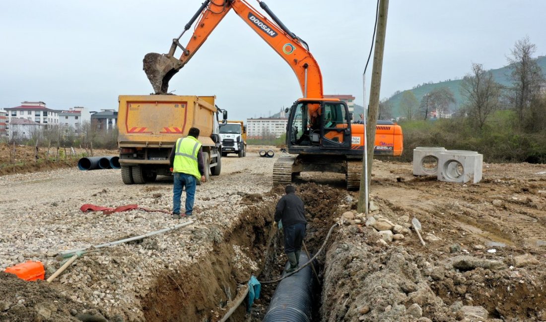 Ordu Büyükşehir Belediyesinin, Şehir Hastanesine katkıları sürüyor.