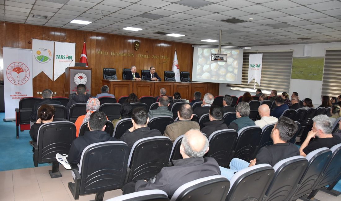 Ordu’da Hasar Tespit Çalışmaları İçin Bilgilendirme Toplantısı Düzenlendi