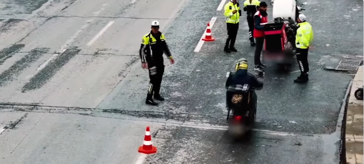Trafikte Motosiklet Kazalarına Son! trafik de motor kazalari