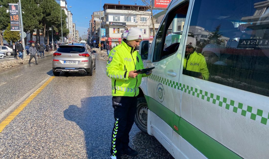 Ordu’da Trafik Denetimleri ve Kazalar: Güvenlik İçin Sıkı Denetim!