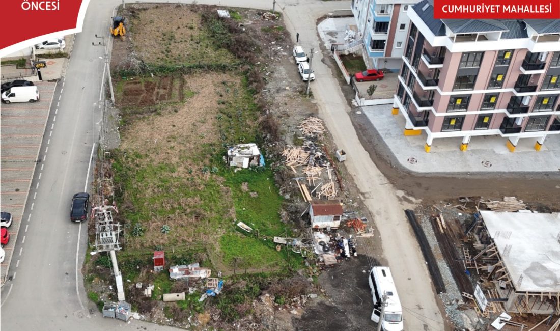 Altınordu Belediyesi’nin Otopark Hamlesi Sürüyor