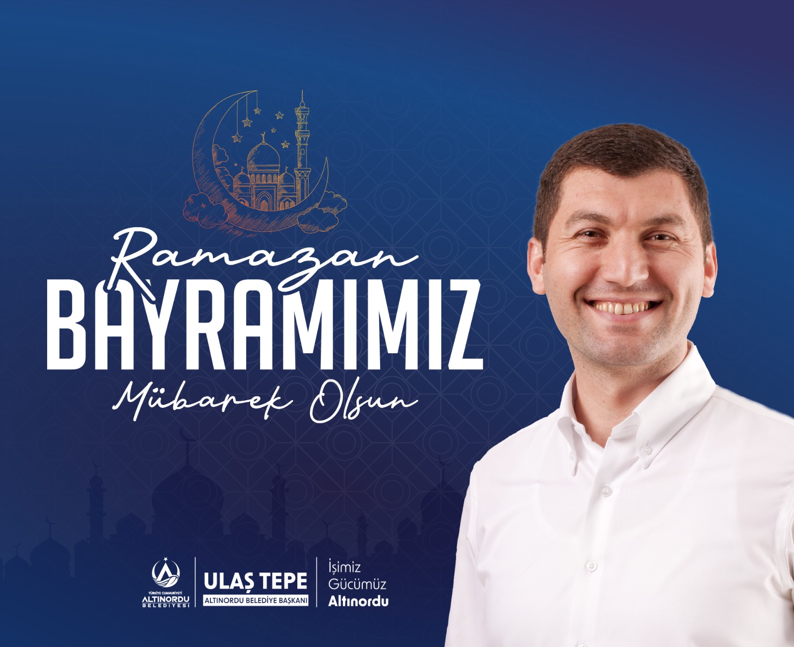 Başkan Tepe'den Ramazan Bayramı Mesajı ulas tepe