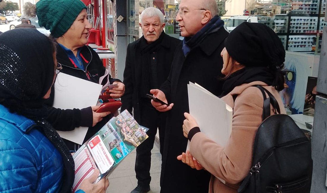 CHP Ünye İlçe Teşkilatından Esnafa Ramazan Ziyareti
