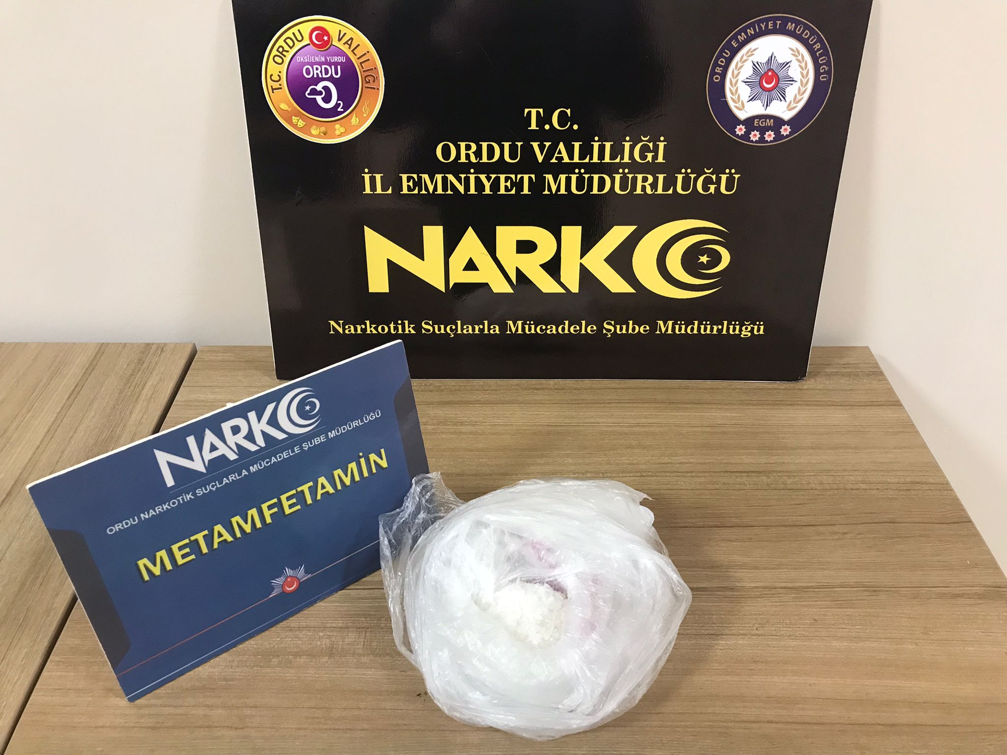 unye de narkotik operasyonu