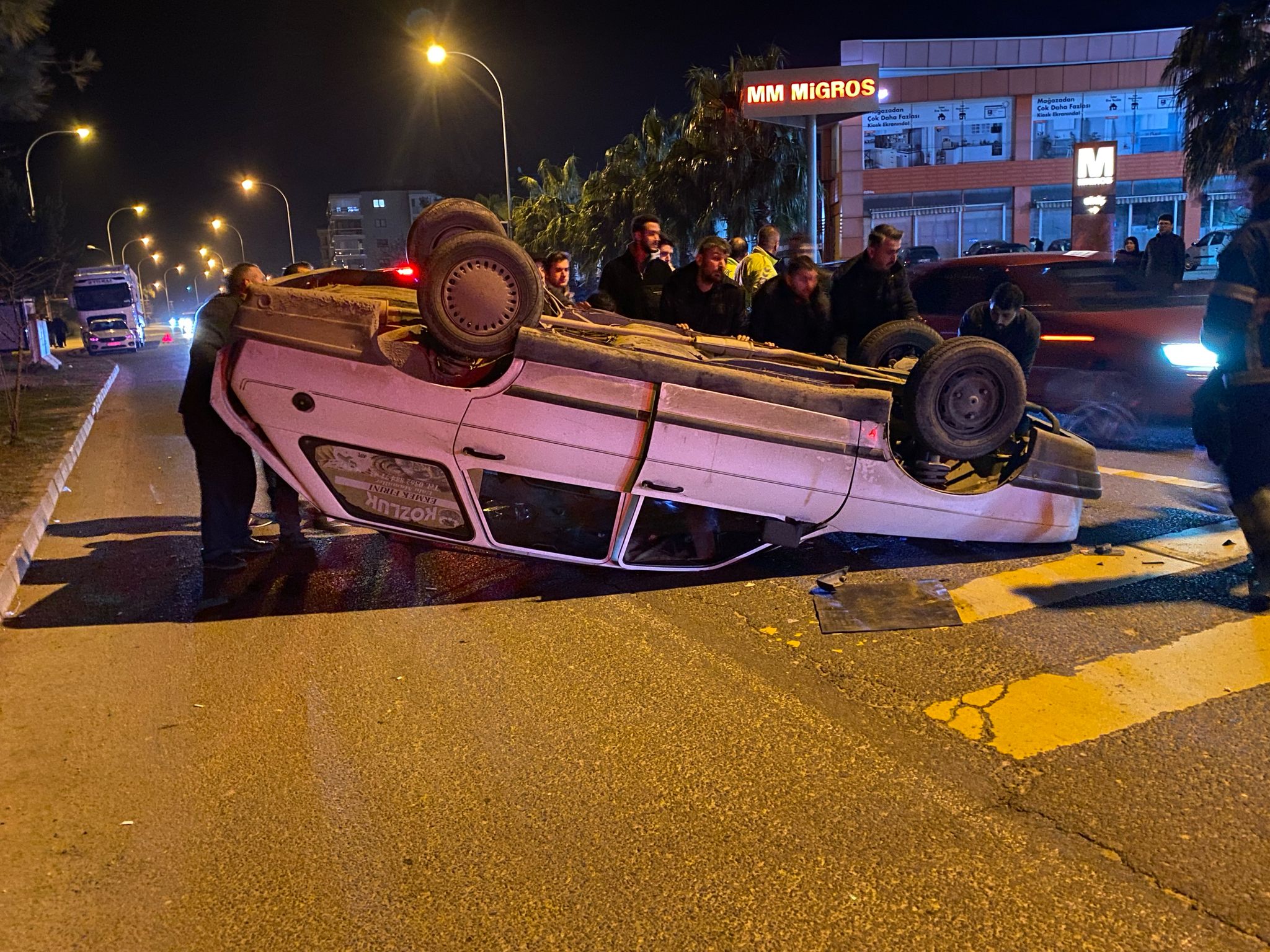 unye de trafik kazasi.jpg1