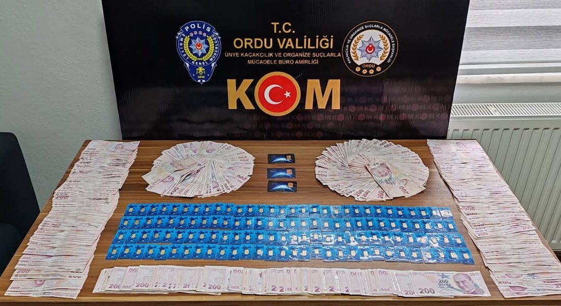 Ünye’de Sahte Altın Operasyonu: Bir Şüpheli Tutuklandı