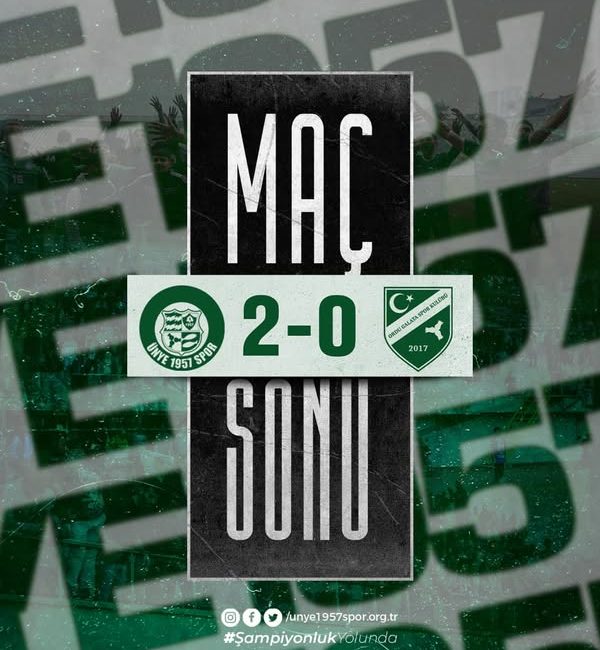 Ünye 1957 Spor, Ordu Galata’yı 2-0 Mağlup Etti!