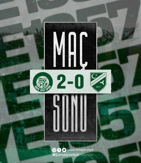 Ünye 1957 Spor, Ordu Galata’yı 2-0 Mağlup Etti! unye spor