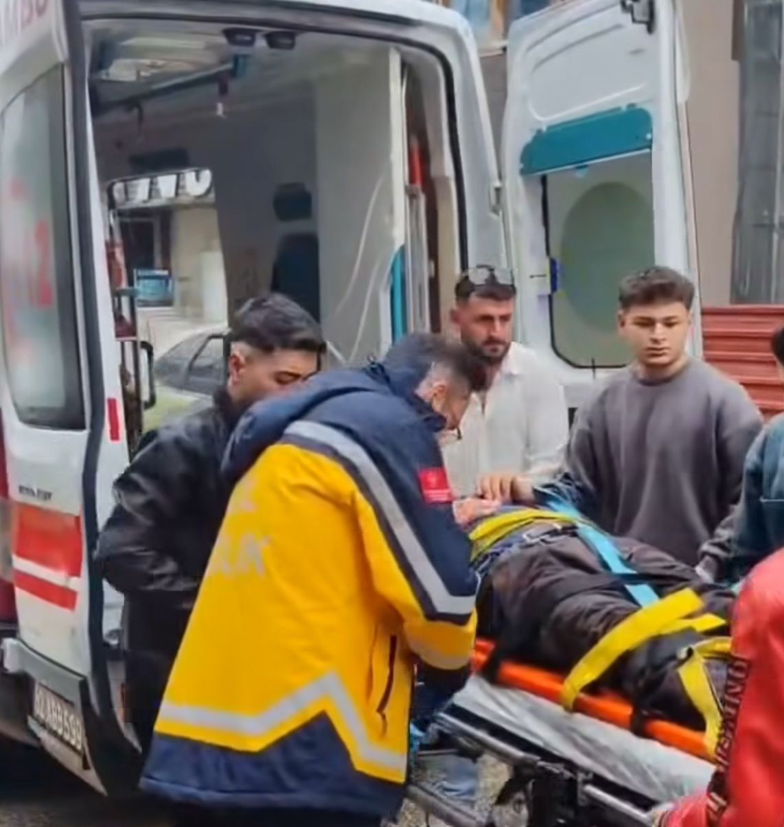 Yaşlı Yayaya Araç Çarptı unyede trafik kazasi