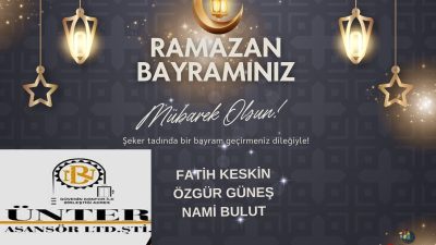 Ramazan Bayramı Kutlama Mesajı