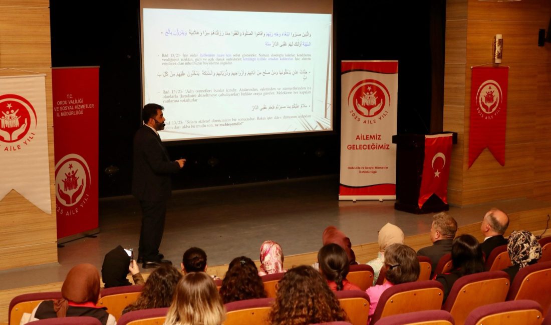 “Aile Yılı” olarak ilan edilmesi dolayısıyla Aile ve Sosyal Hizmetler