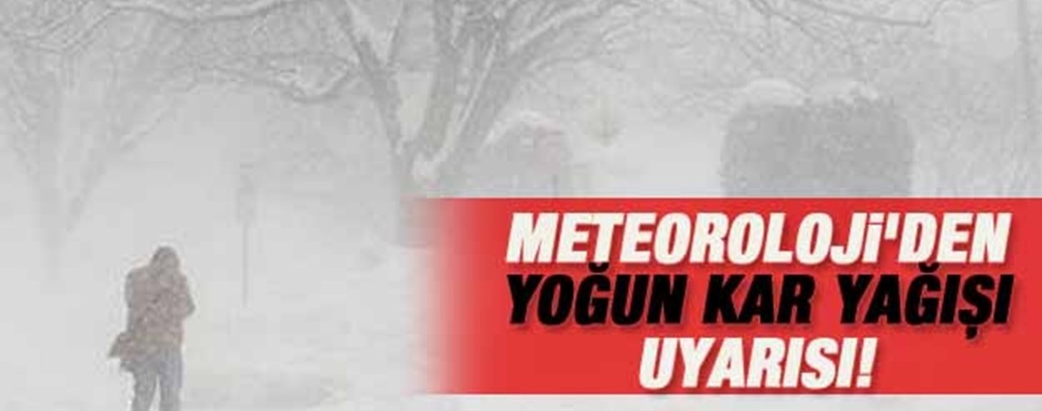 yogun kar yagisi