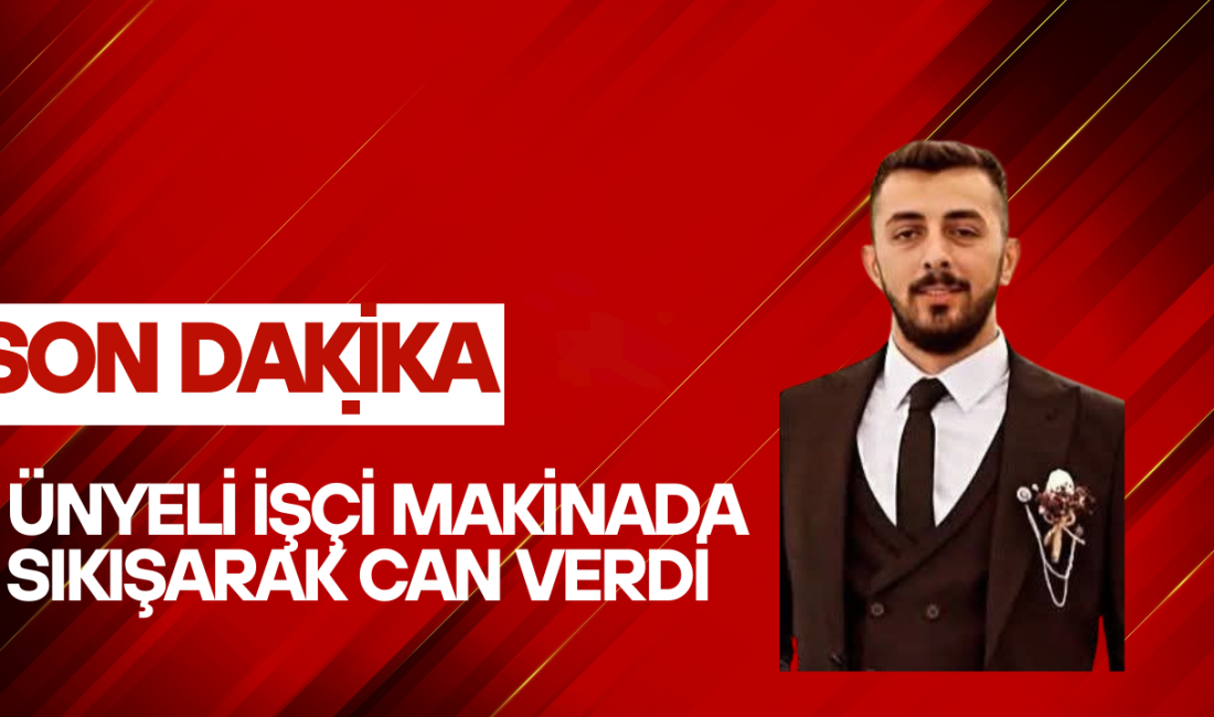 Altınordu ilçesindeki çöp ayrıştırma tesisinde meydana gelen iş kazasında Ünyeli
