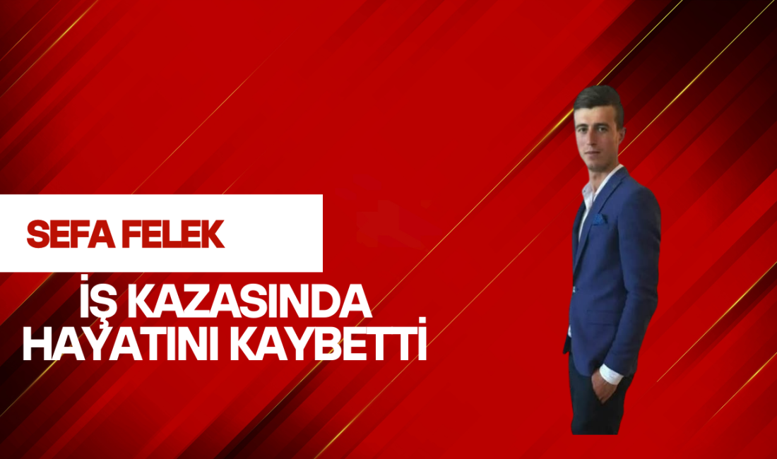 Ünye’nin sevilen gençlerinden Sefa Felek, İstanbul’da çalıştığı iş yerinde meydana